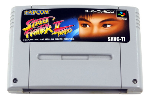 Street Fighter 2 Turbo Original Super Famicom Jap