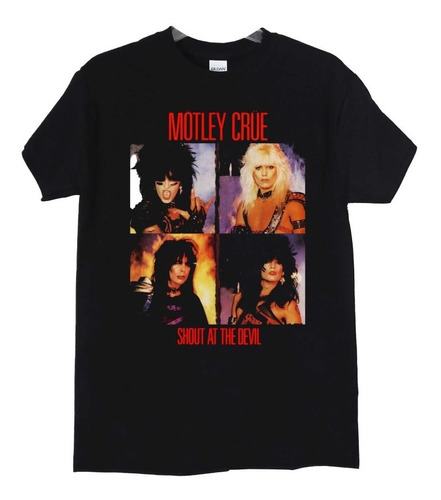 Polera Motley Crue Shout At The Devil 2 Rock Abominatron