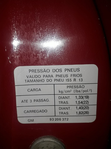 Imagem 11 de 11 de Chevrolet Chevette Junior 92