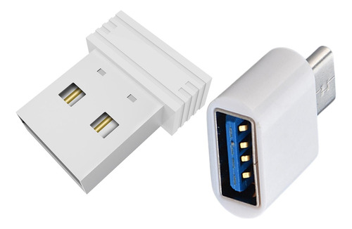 Mouse Mover Keep Pc Awake Ordenador Plug And Play Usb Blanco