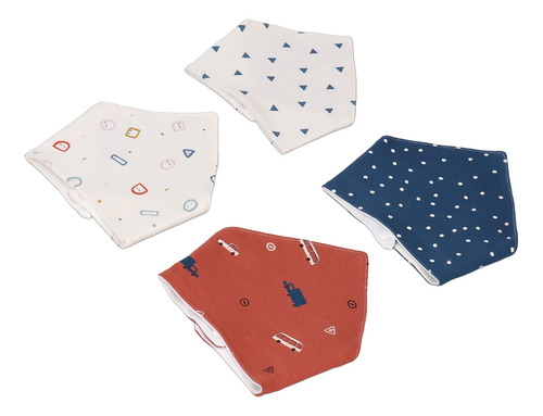 Juego De Baberos Para Bebés Para Coche, Absorbentes E Imperm
