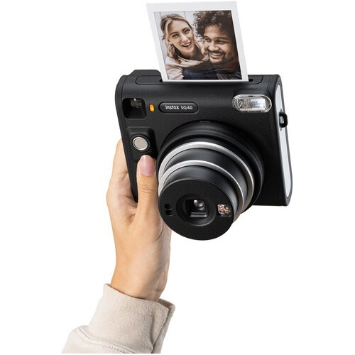 Cámara Instantánea Fujifilm Instax Square Sq-40 Negro