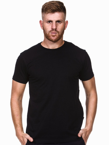 Camiseta Masculina Algodão - Básica Lisa