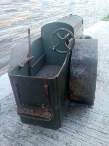 Antiguo Tractor Apisonador De 3 Ruedas Kaelble Rareza Unico