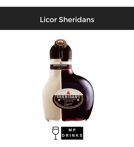 Licor Sheridans X 750 Ml Crema Y Café Mp Drinks