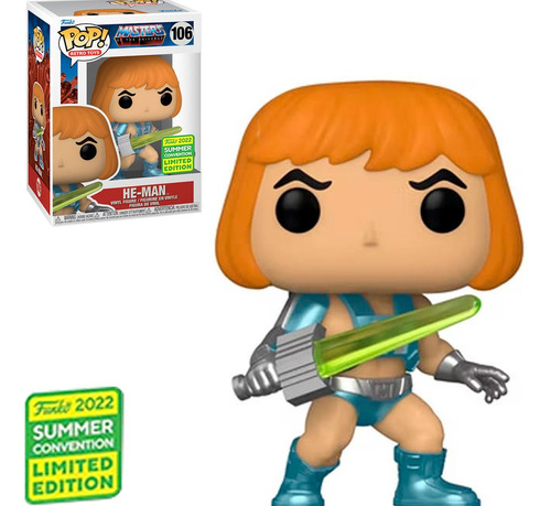  Funko Pop Retro Toys! He-man # 106 Masters Of The Universe 