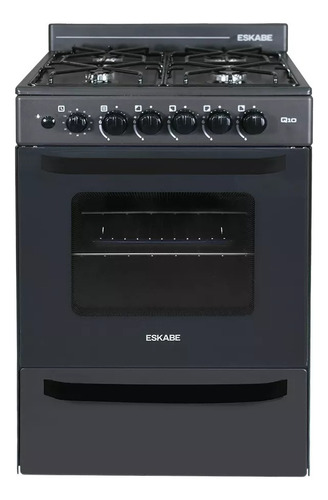 Cocina Eskabe 57 Cm. Q10bk Negra Mult/g - Aj Hogar 