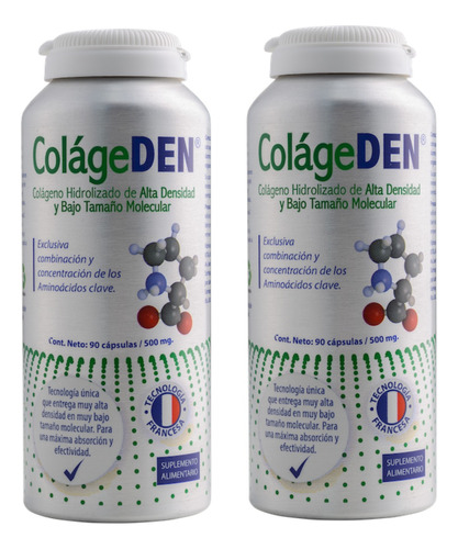 Colágeden Colágeno Hidrolizado Vitamina C Suplemento Premium