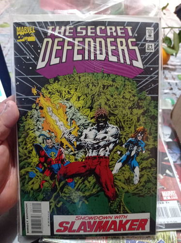 Cómic Marvel En Inglés The Secret Defenders No.21  7