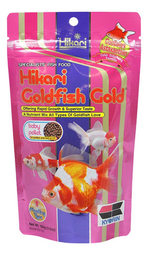 Alimento Comida Para Peces De Agua Fría Hikari Gold 100gr 