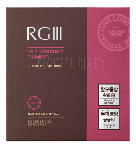 Shampoo Rgiii Clínica De Regeneração Capilar Com Ginseng Ver