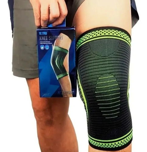 Rodillera Elastica De Compresión Deportiva Yc Support