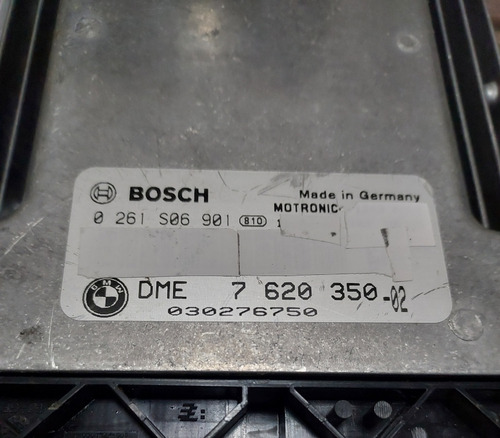 Módulo Injeção Bmw X1 2.0 0261s06901 Dme 7620350 Original (Usado)