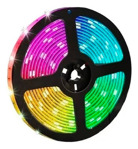 Cinta Led Ultra Rgb Con Control 60 Led Por Metro