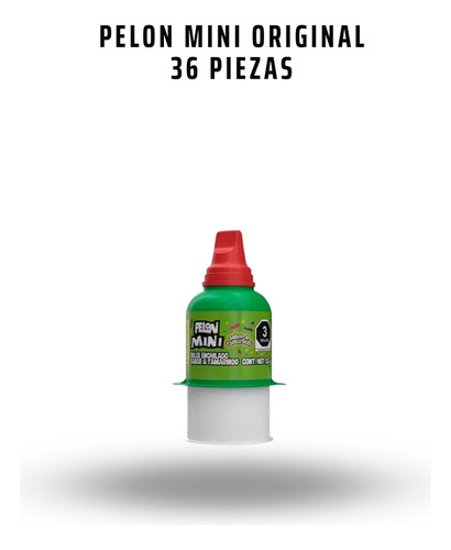 Pelon Pelo Rico Mini Original 36 Piezas