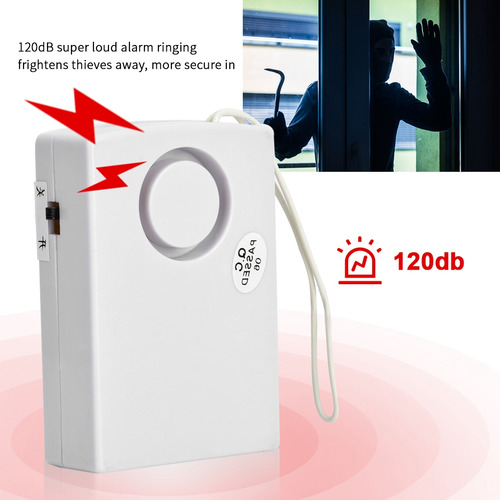 Alarme De Segurança Com Sensor De Toque De 120db Home Travel