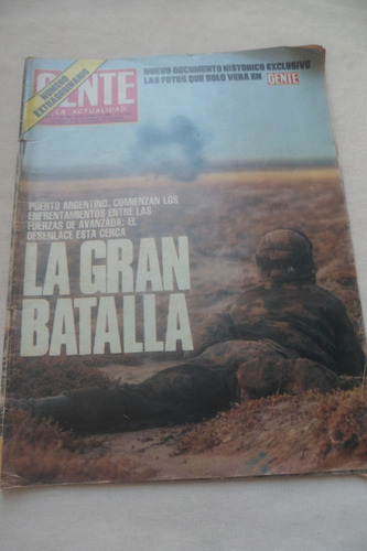 Revista Gente Malvinas 1982 La Gran Batalla. 