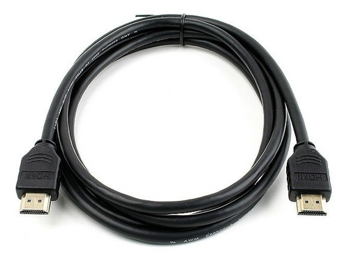 Imagen 1 de 4 de Cable Hdmi De 1.5 Mts Full Hd V1.4 Ficha Oro Velocidad 4k Pc