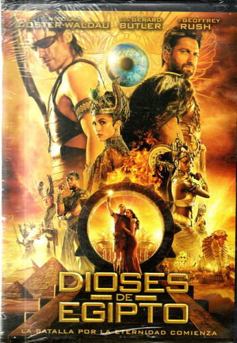 Dioses De Egipto - Dvd Nuevo Original Cerrado - Mcbmi