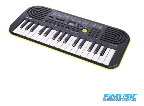 Imagen 3 de 11 de Teclado Organo Casio Sa46 32 Teclas Mini Para Niños