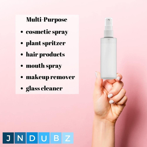 Botella De Aerosol Jndubz De 120 Ml (4 Oz), Recargable, Reut