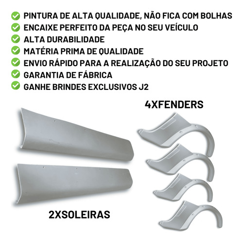 Fender + Soleira Kit Suzuki Jimny 2000 À 2018 Plug And Play