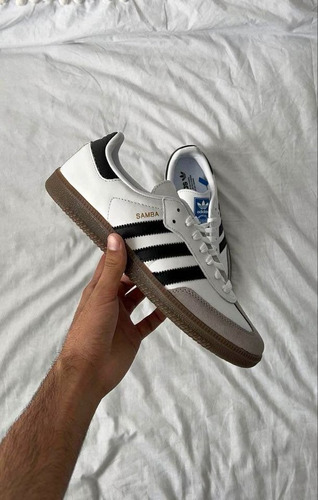 adidas Samba White #25mx / Con Caja