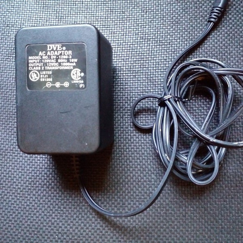 Fonte Dve Ac Adaptor Dv-1280-3 12vdc - 1000ma