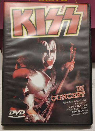 Kiss In Concert (dvd) Impecable.