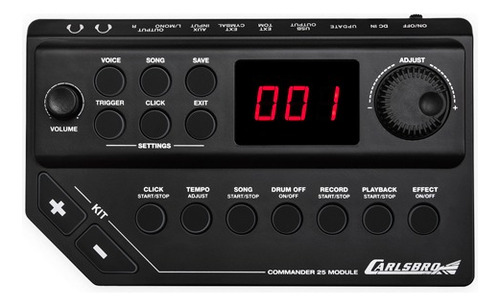 Bateria Digital 9 Piezas Carlsbro Mod. Csd45m