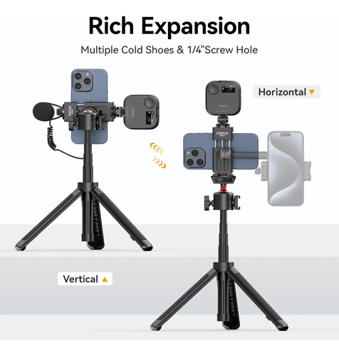 Clip Smartphone Para Tripode Ulanzi Ma33 Metalarca Swiss