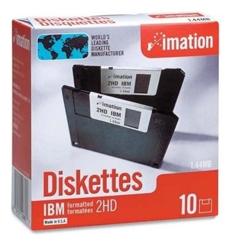 Imation - 3-1 / 2  , Disquetes Format.¿format Pc, 1,44 Mb, D