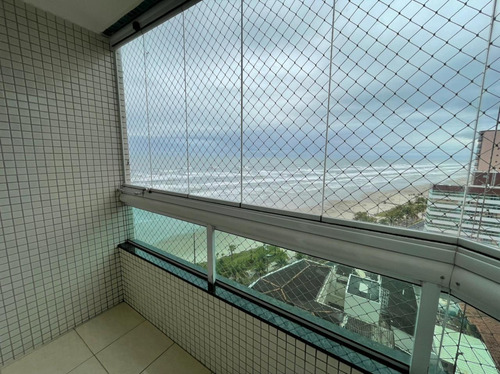 Imagem 4 de 14 de Apartamento 2 Dorms-frente Mar-plano Entrada+parcelas Amj116