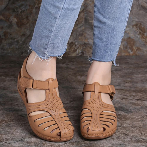 Sandalias Plataforma Mujer De Tacón De Cuña Casual Dama Moda