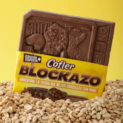 Imagen 3 de 10 de Chocolate Cofler Blockazo X 1 Kg. - Envíos