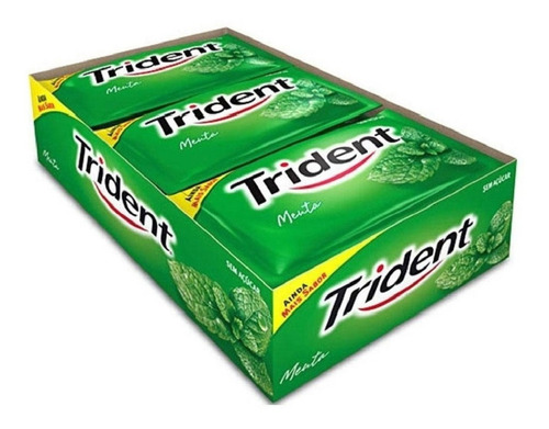 Kit 3 Caixas Chiclete Trident C/21 Cada Atacado Div. Sabores