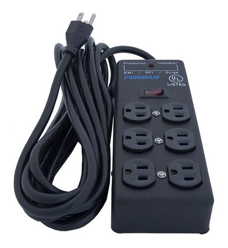 Furman Ss-6b Regulador De 6 Salidas, Cable 4.5 M