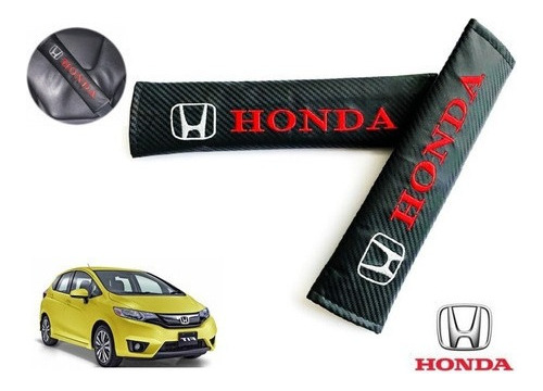 Par Almohadillas Protectoras De Cinturon Honda Fit 2016