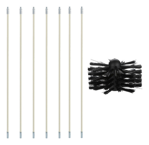 Cepillo De Limpieza De Pared Interior Con Tubo De Chimenea E