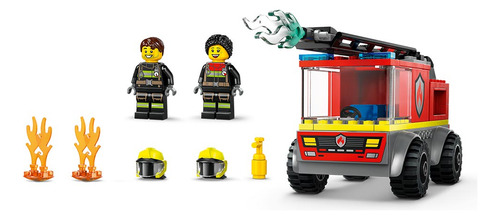 Lego Camión De Bomberos Con Escalera (60463)