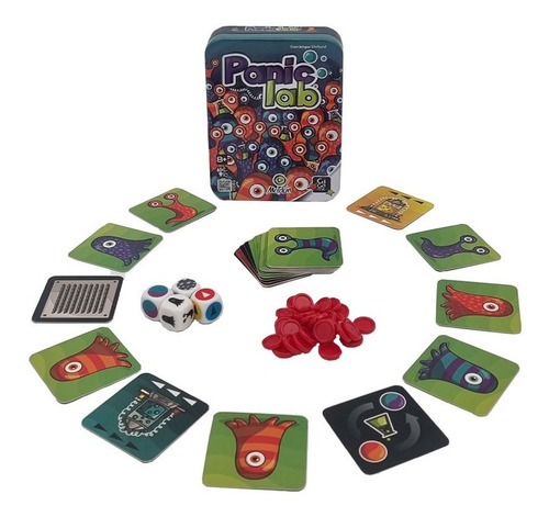 Juego De Mesa Panic Lab Pánico En El Laboratorio - Maldón
