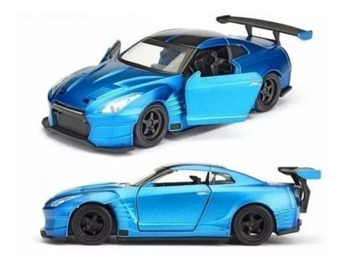 Brian's Nissan Gt-r (r3s) Ben Sopra, Rápido Y Furioso