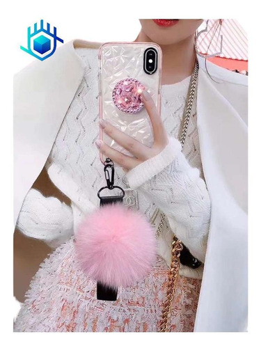 Imagen 7 de 9 de Funda Todos Equipos+ Sujetador+pompon+correa Diamantes Mujer