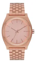 Comprar Reloj Nixon Time Teller All Rose Gold Color De La Malla Rosa Claro Color Del Bisel Rosa Claro Color Del Fondo Rosa Claro