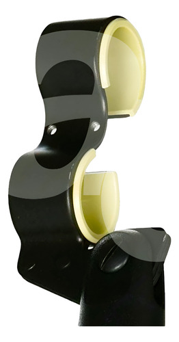 Soporte De Micrófonos Dual A26m Shure Color Negro