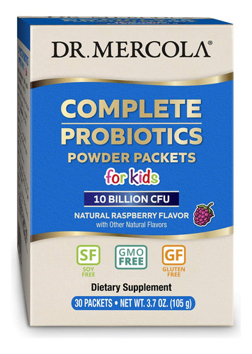 Dr. Mercola, Paquetes Completos De Probióticos En Polvo Par