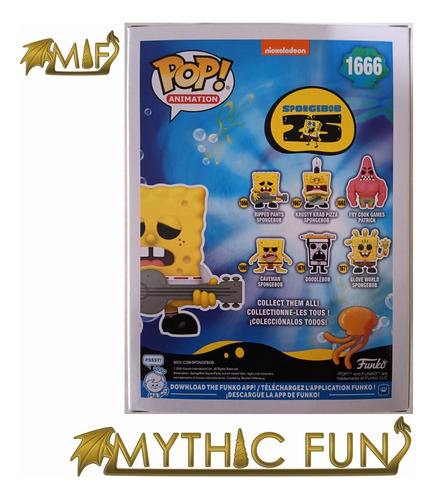 Funko Pop Bob Esponja - Ripped Pants Spongebob 1666 (Usado)