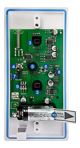 Sensor Exterior Inalambrico X28 Mx 52w Mascotas Pequeñas