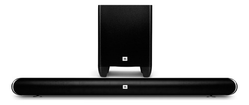 Barra de sonido JBL Cinema SB350 negra 110V/220V