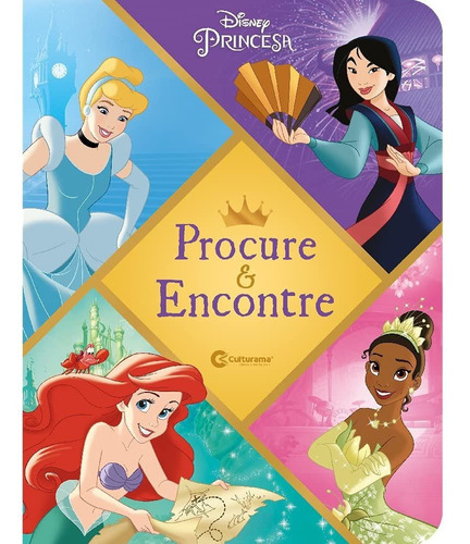 Livro Procure E Encontre - Disney Princesa